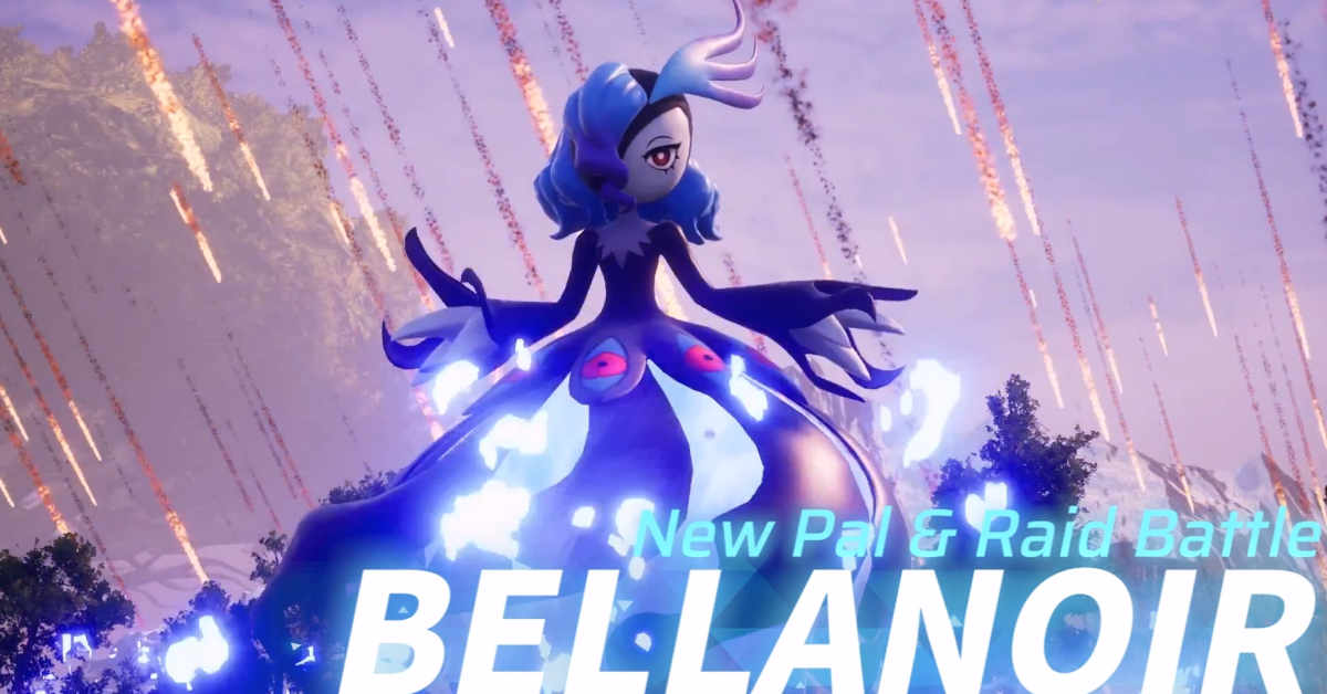 Palworld's Newest Update: Introducing Bellanoir, a Gardevoir-look-alike Raid Boss